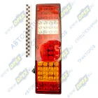 7442.3716-08 AE Фонарь задний правый КАМАЗ,МАЗ,УРАЛ 24в со жгутом; светодиод (вилка СЦАЗ) AVTOELECTRICA