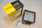 AE48S-16LED-55HC Фара рабочего света (дальний) светодиодная КВАДРАТНАЯ 48 вт; 48 вт дальний, 16 диодов,(110х55х140) 12/24 В AVTOELECTRICA