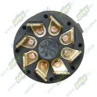 32.3710M AE Выключатель аварийной сигнализации 24 вольта 8 контактов МАЗ-5440 AVTOELECTRICA