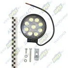 AE27R-9LED-55PC Фара рабочего света светодиодная КРУГЛАЯ 27 вт (ближний свет); 9 диодов, (115х55х142) 12/24 В AVTOELECTRICA