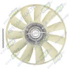 020004222 Вискомуфта вентилятора с крыльчаткой (ф750 мм - 11 лопастей); КАМАЗ-5490 с дв.740.82-440; с вентилятором BorgWarner