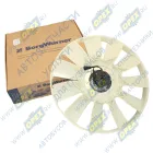 020004222 Вискомуфта вентилятора с крыльчаткой (ф750 мм - 11 лопастей); КАМАЗ-5490 с дв.740.82-440; с вентилятором BorgWarner