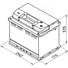 0 092 S50 040 Аккумулятор (АКБ) обратная полярность [0] 61 а/ч 242х175х175; S5 004 (Silver Plus) 600А; S5 / Silver Bosch