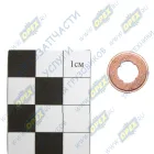 F 00R J01 086 Шайба плоская медная С/И 7.3x16x2 (внутр.4-х гранник) 7 X 15 X 2 mm; (для форсунки 0 445 120 153) Bosch