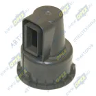 F 00M 146 900 Колпачок DAF IVECO MAN клеммы "+" генератора (кольцо С/И (ПВХ) 35х44 h=50 , вырез 19х10 MAN подшипника генератора подгоночное; F 00M 146 900 Bosch