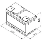 0 092 S50 100 Аккумулятор (АКБ) обратная полярность 85 а/ч 315х175х175 (низкий); S5 010 (Silver Plus) 315х175х175; ("+" справа);12V - 85 А/ч 800А; S5 / Silver Bosch