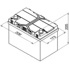 0 092 S40 290 Аккумулятор (АКБ) 1-прямая полярность [+/-] 95 а/ч 306х173х225 ASIA; 830A (S4 029 Silver) Bosch