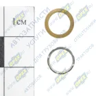 F 00R J02 177 Кольцо С/И (ПВХ+СТАЛЬ) 7,2х9,5 h=1,8 квадр. сечения (2 части) клапана форсунки CR Bosch