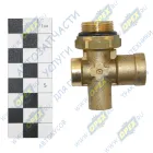 9600 12-6-M12X1,5-M22X1,5-S01 Фитинг (четверник); трубка ф12-трубка ф6- М12х1,5- М22х1,5 Camozzi