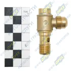 M16X1,5-M14X1,5-S01 Фитинг (угольник); Рнаруж=М14х1,5/М16х1,5; 1отв.ф5 поворотный 2-х ярусный F1520 Camozzi