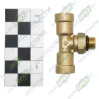 94126-М10х1 Фитинг (тройник) Т-образный; Рнаруж=М10х1/ трубка ф6/6мм Camozzi