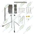 CMP5380 Колодки тормозные передние/задние дисковые (комплект 4шт) 176х83х26; Wabco PAN 17 ГАЗон Некст; с установочным комплектом и датчиком ГАЗон Некст, ПАЗ Вектор Некст CAMPAR