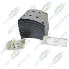 CMP6496 Накладка тормозная (410x223) МАЗ, MAN, MB (к-т) MAN Bus (1970-2020) MAN Bus (1970-2020); (8 накладок,64 закл.) задние CAMPAR