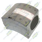 CMP6032 Накладки тормозные (комплект) 420х180; STD (80 отв на оси: заклёпки 8х15 /( 93251) BPW (1982-2020), K?SSBOHRER (1970-2020), SAUER ACHSEN (1970-2020); с заклёпками в комплекте CAMPAR