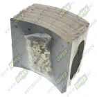 CMP6032 Накладки тормозные (комплект) 420х180; STD (80 отв на оси: заклёпки 8х15 /( 93251) BPW (1982-2020), K?SSBOHRER (1970-2020), SAUER ACHSEN (1970-2020); с заклёпками в комплекте CAMPAR