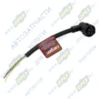 AX5231 Разъем AMP для фонарей на 4 "ножки" (СЦБ-4Р) (байонет, под угол) L=180; 1-967325-1 Cargen