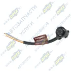 AX-526 Разъем КАМАЗ, МАЗ, ГАЗ, УАЗ байонетный угловой 8-контактный; для фонарей и фар 30/301.3775; 31/311.3775; 7472.3716-04(08), 7462.3716-04(08) Cargen