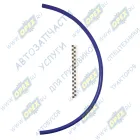 ШО-12/22 Шланг ШО (патрубок) ф12х22 силикон (1 метр); синий (армированный 2 нити) CARUM