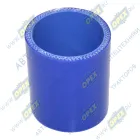 7406-1118276 Шланг (патрубок) ф50х60 L=60-70 на ТКР Евро; 432051015129, L=70, силикон (синий) CARUM
