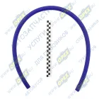 ШО-14/24 Шланг ШО (патрубок) ф14х24 (1метр) силикон (воздух,вода); синий (армированный 2 нити) CARUM