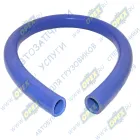 ШО-27/37 Шланг ШО (патрубок) ф27; х37 (1метр) силикон синий (армированный 2 нити) CARUM