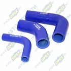 80-1303000-01 Комплект патрубков радиатора МТЗ-82,80; (3шт.) (силикон) синий CARUM
