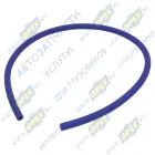 ШО-8/18 Шланг (патрубок) ф8х16 силикон (1 метр); синий (армированный 2 нити) CARUM