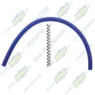 ШО-18/28 Шланг ШО (патрубок) ф18х28 (1метр) силикон (воздух,вода,антифриз, тосол); синий (армированный 2 нити) CARUM