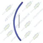 ШО-25/35 Шланг ШО (патрубок) ф25х32 силикон (1 метр); ф25х35 отопителя синий (армированный 2 нити) воздух, вода CARUM