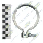 50810 Хомут V-образный ф80 (под болт) гофры глушителя Dinex