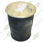 271.10.014 Пневмоподушка со стаканом; (1 шп.+возд. / 1 отв.); отбойник сверху DOKA