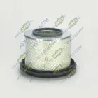 P776386 Фильтр воздушный A=266 B=10.5 C=133 D=332 H=230 с крышкой MB trac-Serie, Unimog-Serie MB Unimog (1960-2022); C 27 585/3 Donaldson