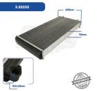 3.82232 Радиатор отопителя M2000 (95-), L2000 (93-),МАЗ-5440,6430 (Евро-3) выход 90 град.,ф19мм MAN CLA (2007-2021) DT