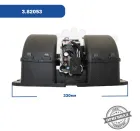 3.82053 Вентилятор отопителя TGA / TGS / TGX / TGL / TGM MAN TGA (2000-2021) DT