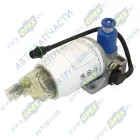 PL270-2000/5 Фильтр топливный PreLine 270 PL270 Н/О (с подогревом без датчика) (ФГОТ) ф105 L=240; 2xd=М16х1,5 в сборе; Н/О DZC