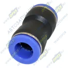 PUC 14 Фитинг (штуцер) прямой; трубка ф14/ф14мм (цанга) DZC