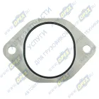 366.340 Прокладка ромбич. (алюм. РТИ) 124х88 внутр. 72х65 2 отв. ф11 турбокомпрессора Elring