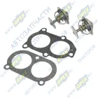 ТС107.1306100-01М2+1 Термостат (80 град.) ГАЗ 2410, КАМАЗ; (2 термостата +1 прокладка) (комплект) ELTRA