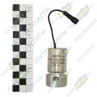 1102.3741.000-02 Клапан электромагнитный топливный КАМАЗ,ЯМЗ 24В, ф28 L=60; 1 плоск. клемма ELTRA