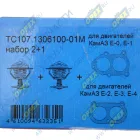 ТС107.1306100-01М2+1 Термостат (80 град.) ГАЗ 2410, КАМАЗ; (2 термостата +1 прокладка) (комплект) ELTRA