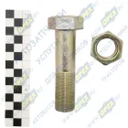 2919511-242 Болт ГОСТ-7798 М24х95х1,5 Р=46 К=36 с гайкой М24х1,5 h=25 К=35 тяги V-образной FAW FAW