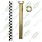 2919161-242 Болт ГОСТ-7798 М24х240х1,5 Р=95 К=36 с гайкой М24х1,5 h=26 К=36 (фланцевой) тяги прямой FAW (к раме) FAW