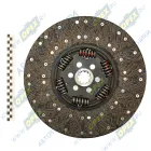 000 001 501 Диск сцепления ведомый ф362 шлиц=10 фшлица=38х6 hступ=45 MAN, МАЗ-4370,ПАЗ,ГАЗ-33106,Валдай,ГАЗон Некст (дв.Cummins 3.6) MAN Bus (1970-2020); 1878001501 FLRS