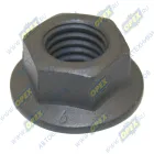 3903210 Гайка DIN6923 M12x1,75 h=12 К=18 фланцевая КАМАЗ дв.Cummins крепления возд. компрессора, генератора (EQB DAF LCV (1970-2020), SCANIA N Bus (2004-2020) Foton