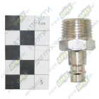 180142 Фитинг (штуцер) прямой Разъемное соединение рапид наруж.резьба 1/2"M FUBAG