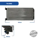 70.0352 Радиатор отопителя 65/75/85 CF (98-00), CF 65/7/85 (01-), XF95 (02-06), XF105 (05-) DAF CF (2013-2021) GEparts