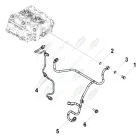 0518 Трубка топл. сливная обратка ГАЗ-33106 дв.CUMMINS ISF 3.8 HAFFEN
