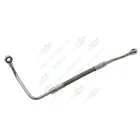 0246 Трубка (сталь+шланг) ф8 L=480 под 2 штуцера ф10,гибкая,подачи масла к ТКР турбокомпрессору Газель (дв.Cummins ISF 2.8) HAFFEN