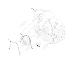 10088 Прокладка крышки заднего сальника коленвала CUMMINS ISLe HAFFEN