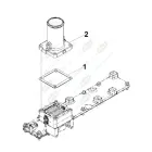 0452 Прокладка коллектора впускного Cummins ISBe, ISDe HAFFEN